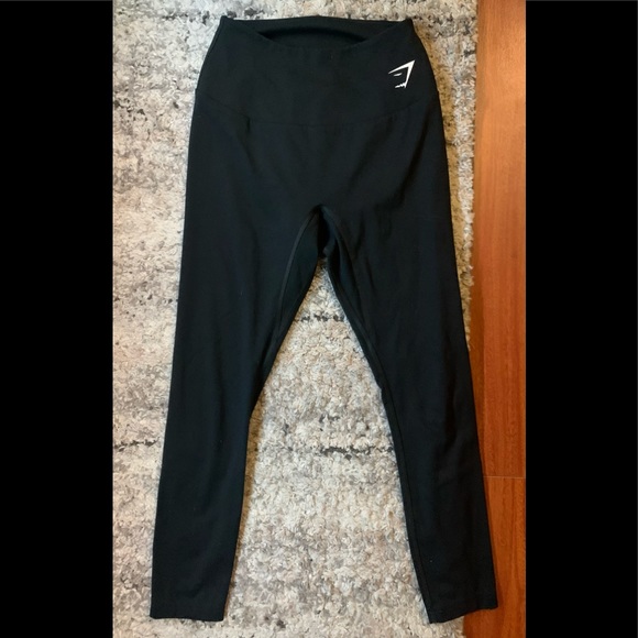 Gymshark - Black Training 7/8 Leggings - Size XS - Picture 2 of 5